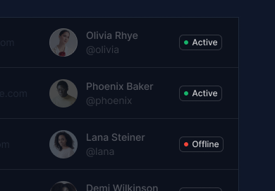 Tag component preview