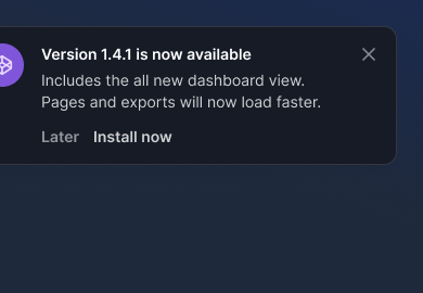 Toast component preview